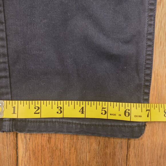 Spoke Fives Build A Chino Jean Blackish Blue Button Fly Waist 32 - Picture 13 of 13